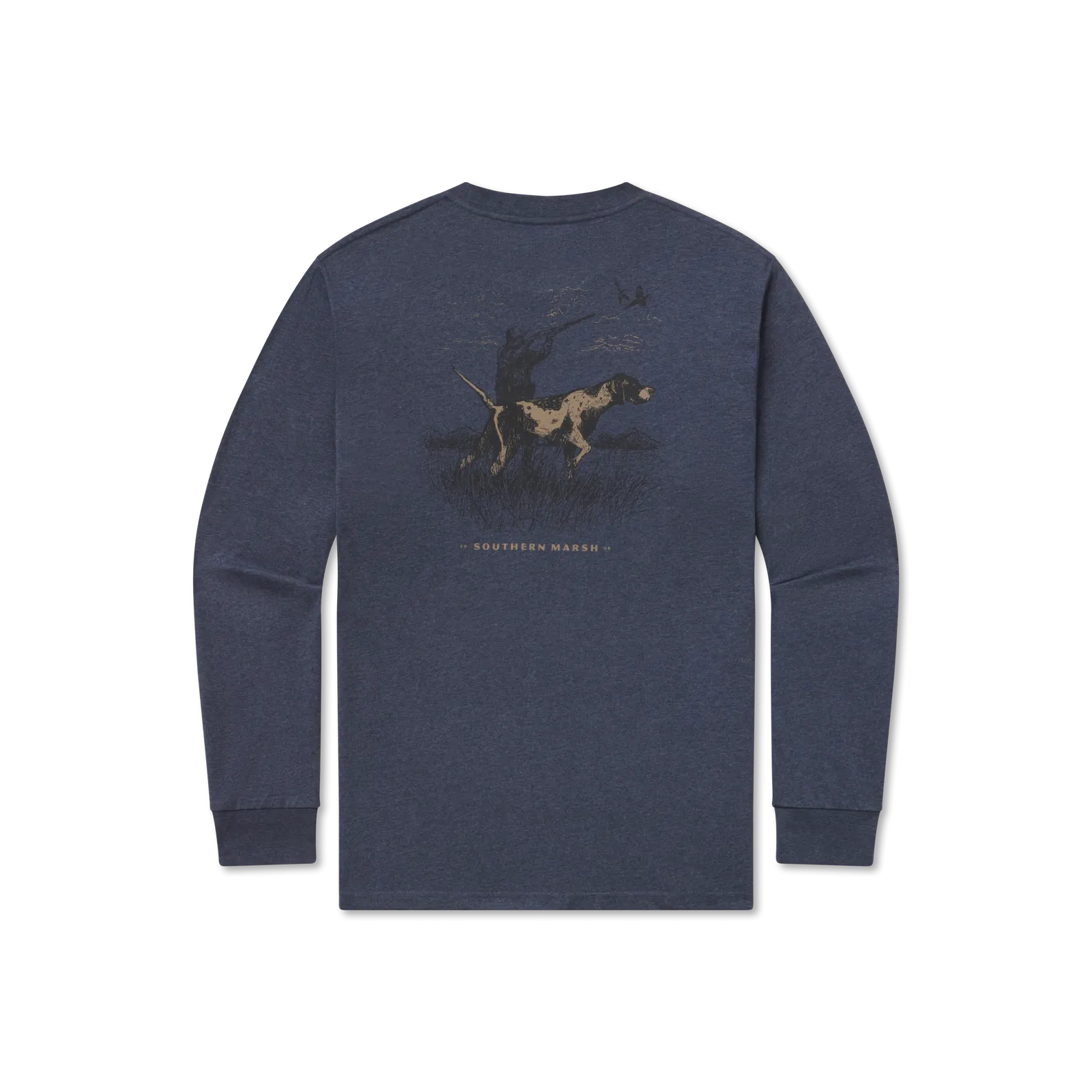 Southern Marsh 21 Pointer Uplander Tee - Long Sleeve Tee