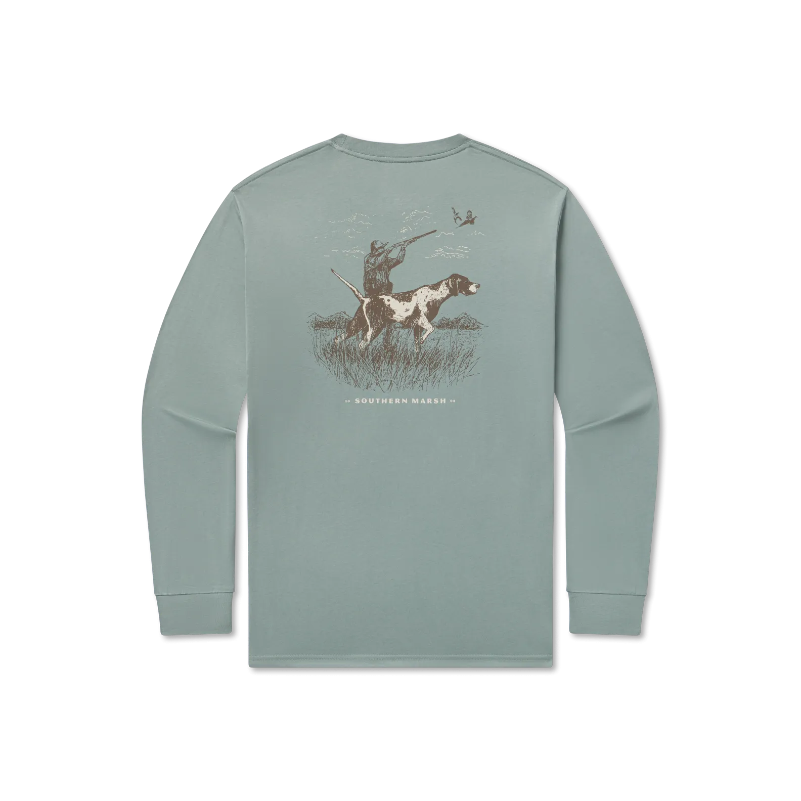 Southern Marsh 21 Pointer Uplander Tee - Long Sleeve Tee