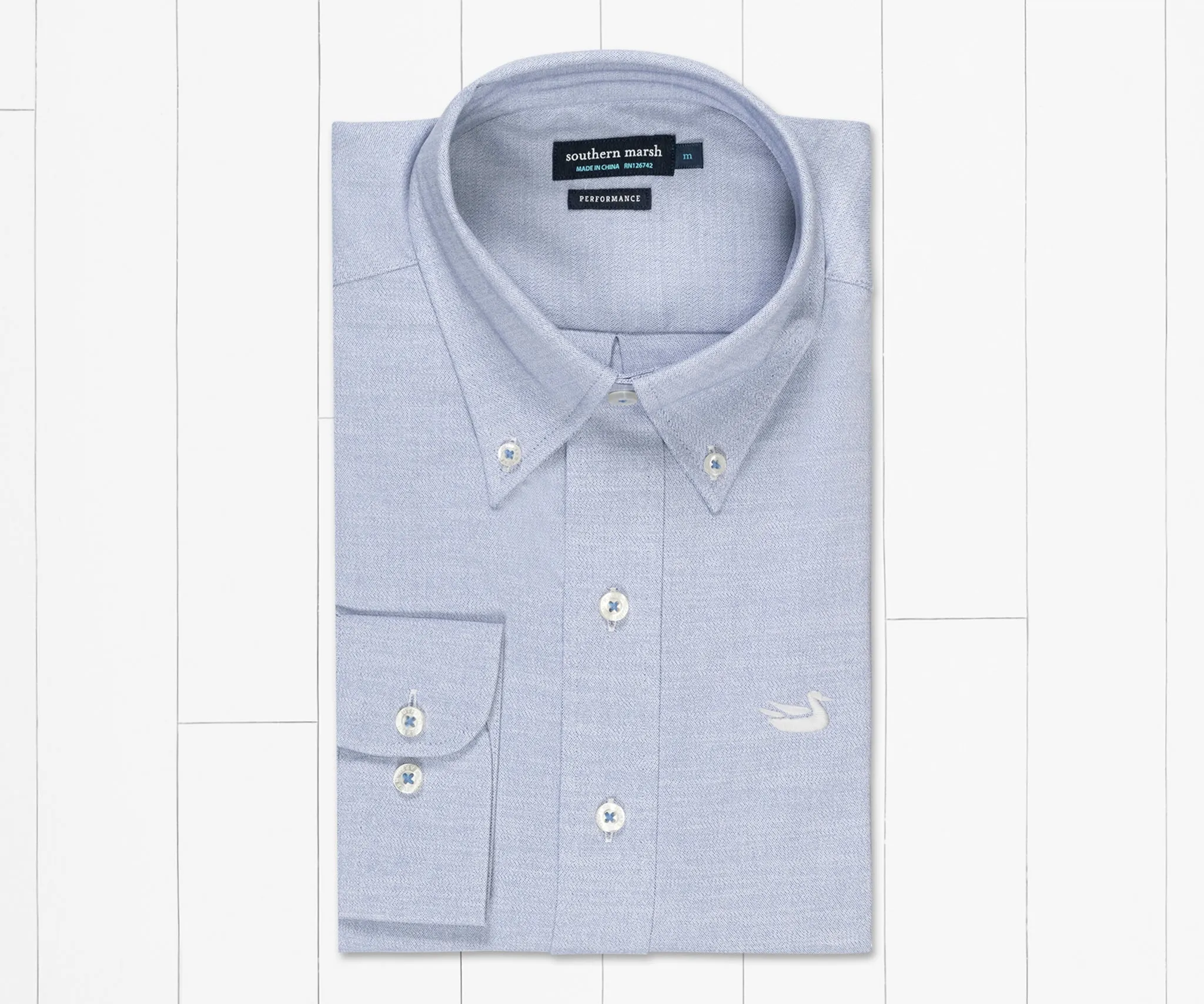 Southern Marsh 21 Postgrad Performance Oxford Dress Shirt