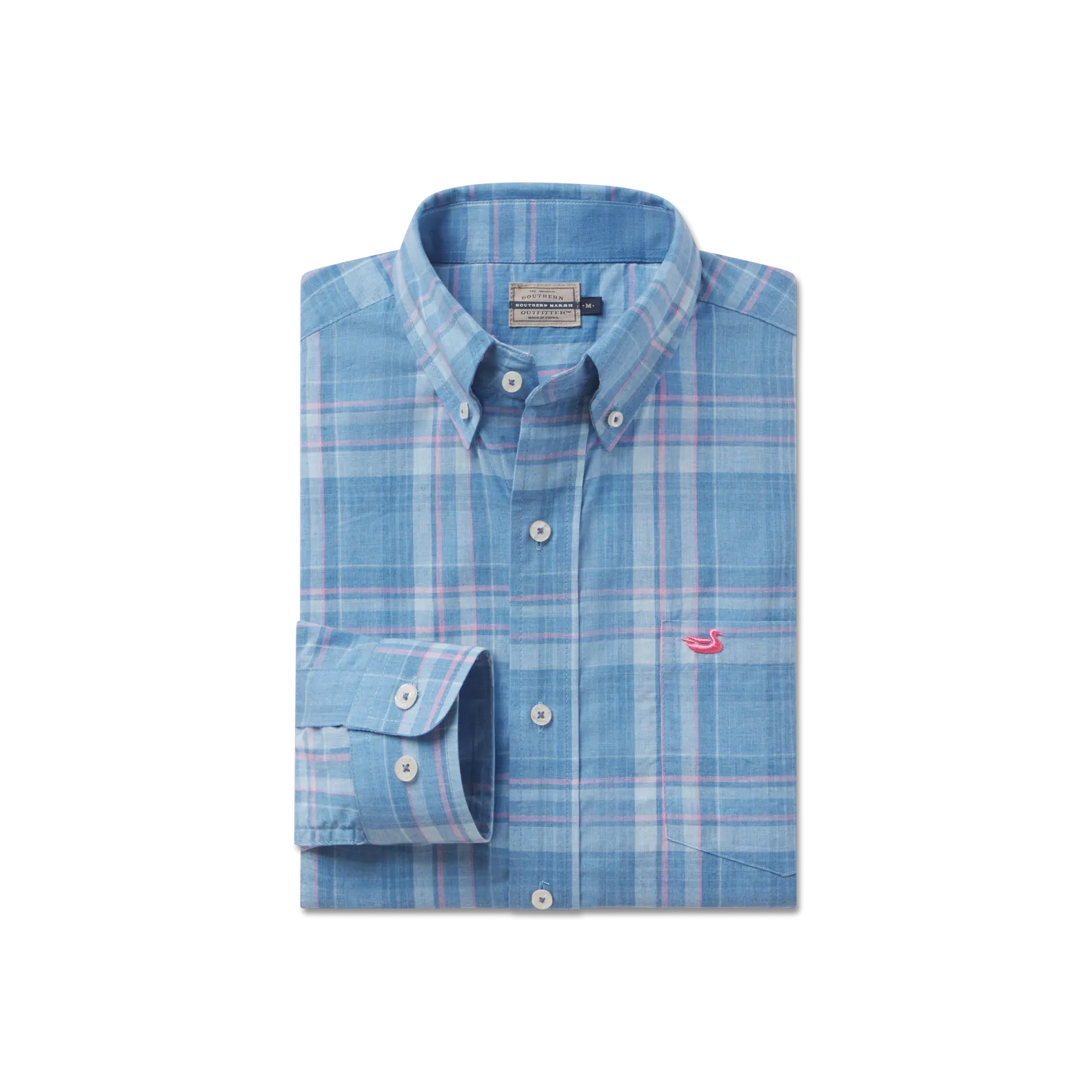 Southern Marsh 21 Potomac Relaxed Plaid Dress Shirt