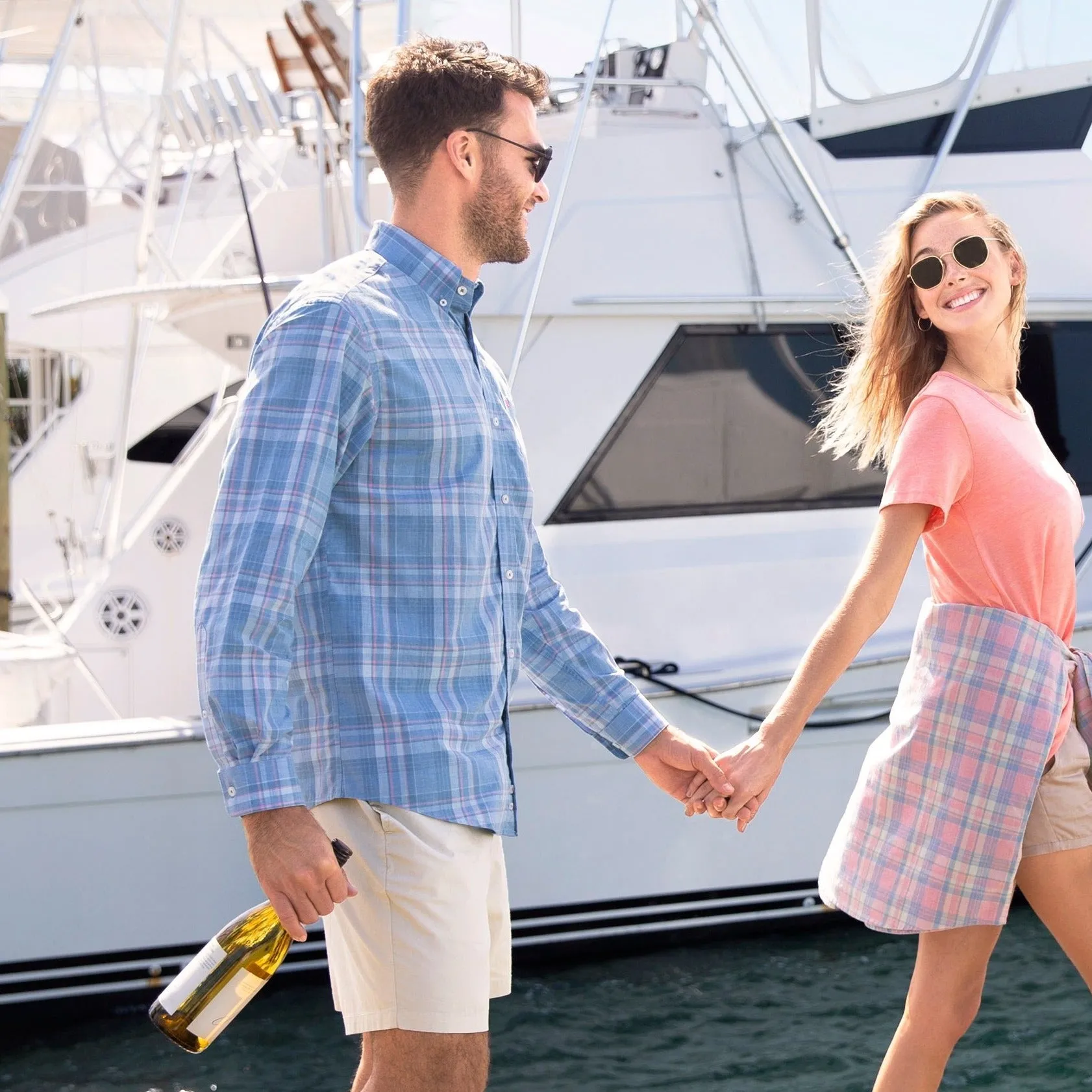 Southern Marsh 21 Potomac Relaxed Plaid Dress Shirt