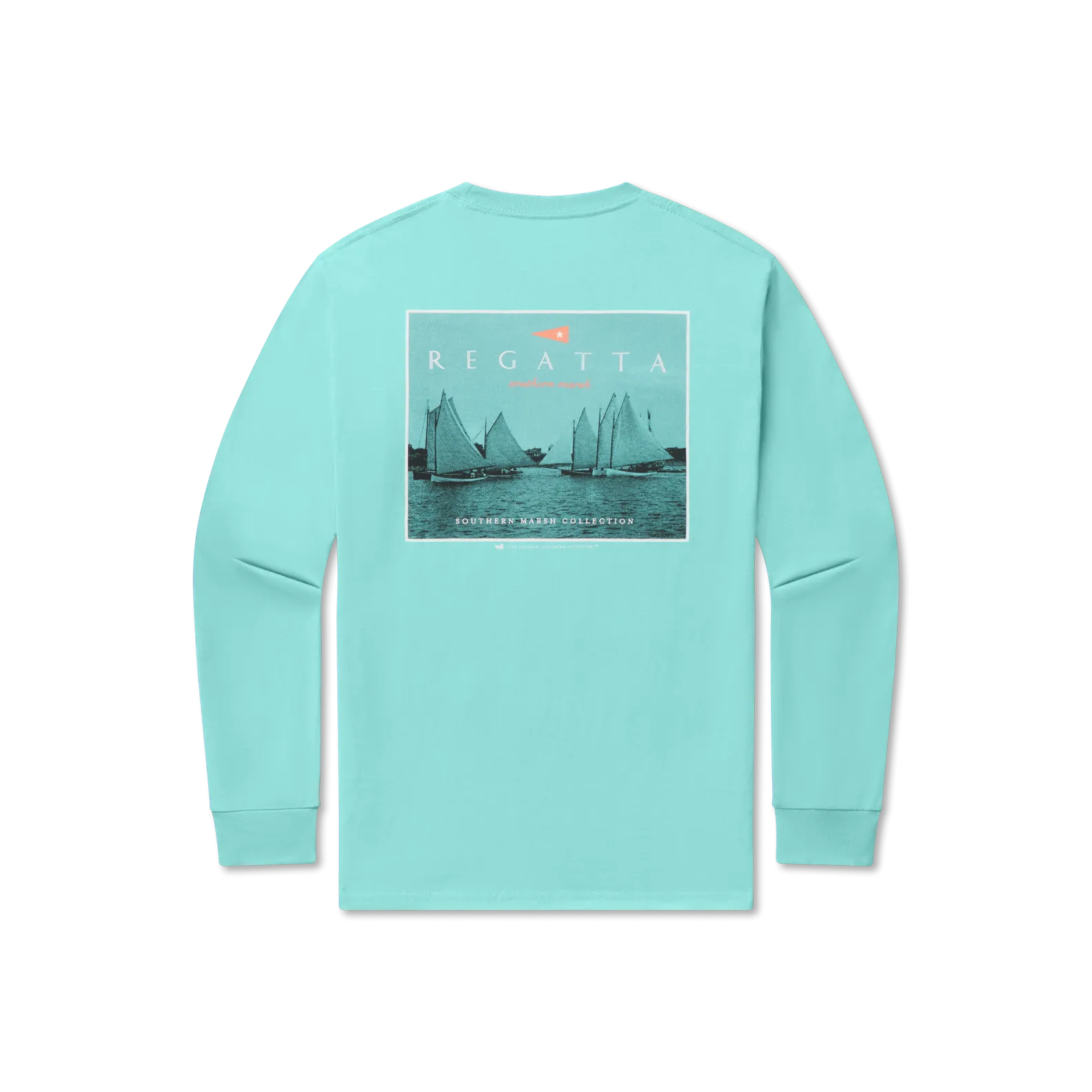 Southern Marsh 21 Regatta Flag Tee - Long Sleeve