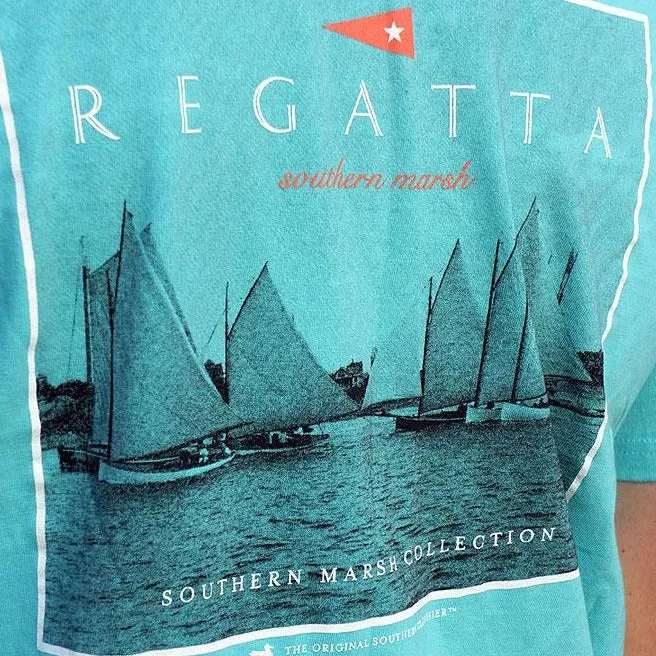 Southern Marsh 21 Regatta Flag Tee