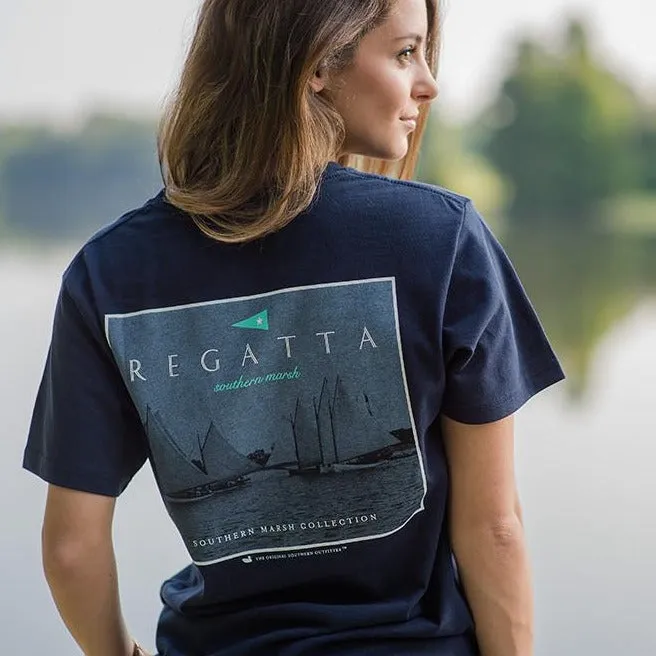 Southern Marsh 21 Regatta Flag Tee