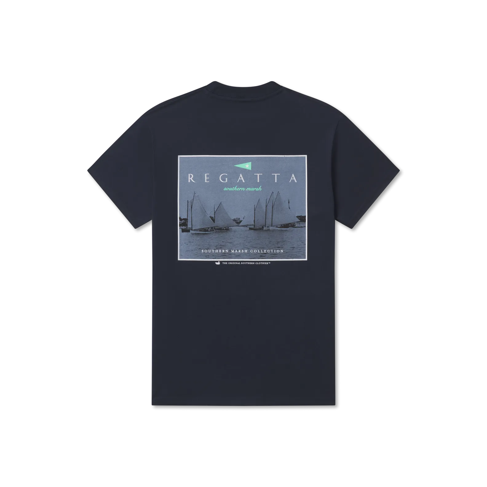 Southern Marsh 21 Regatta Flag Tee