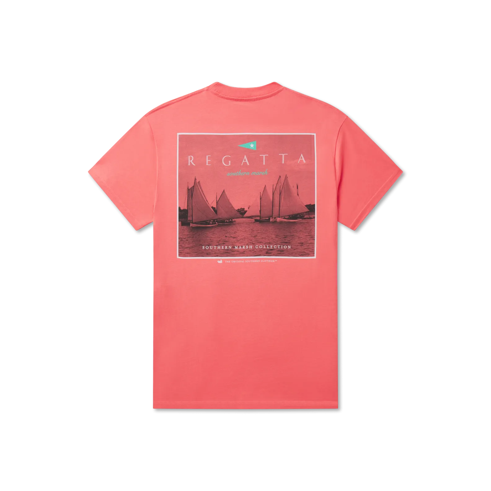 Southern Marsh 21 Regatta Flag Tee