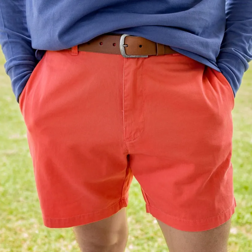 Southern Marsh 21 Regatta Short - 6in. Flat Front - Vibrant