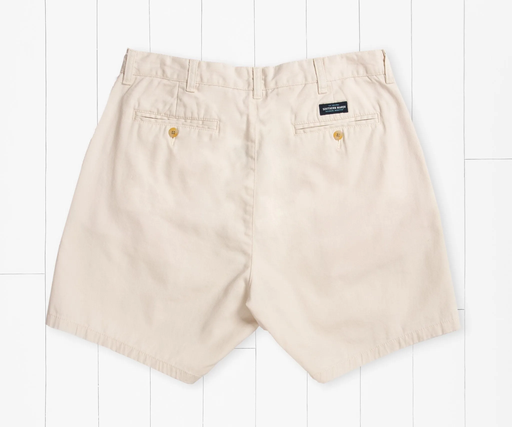 Southern Marsh 21 Regatta Short - 6in. Flat Front