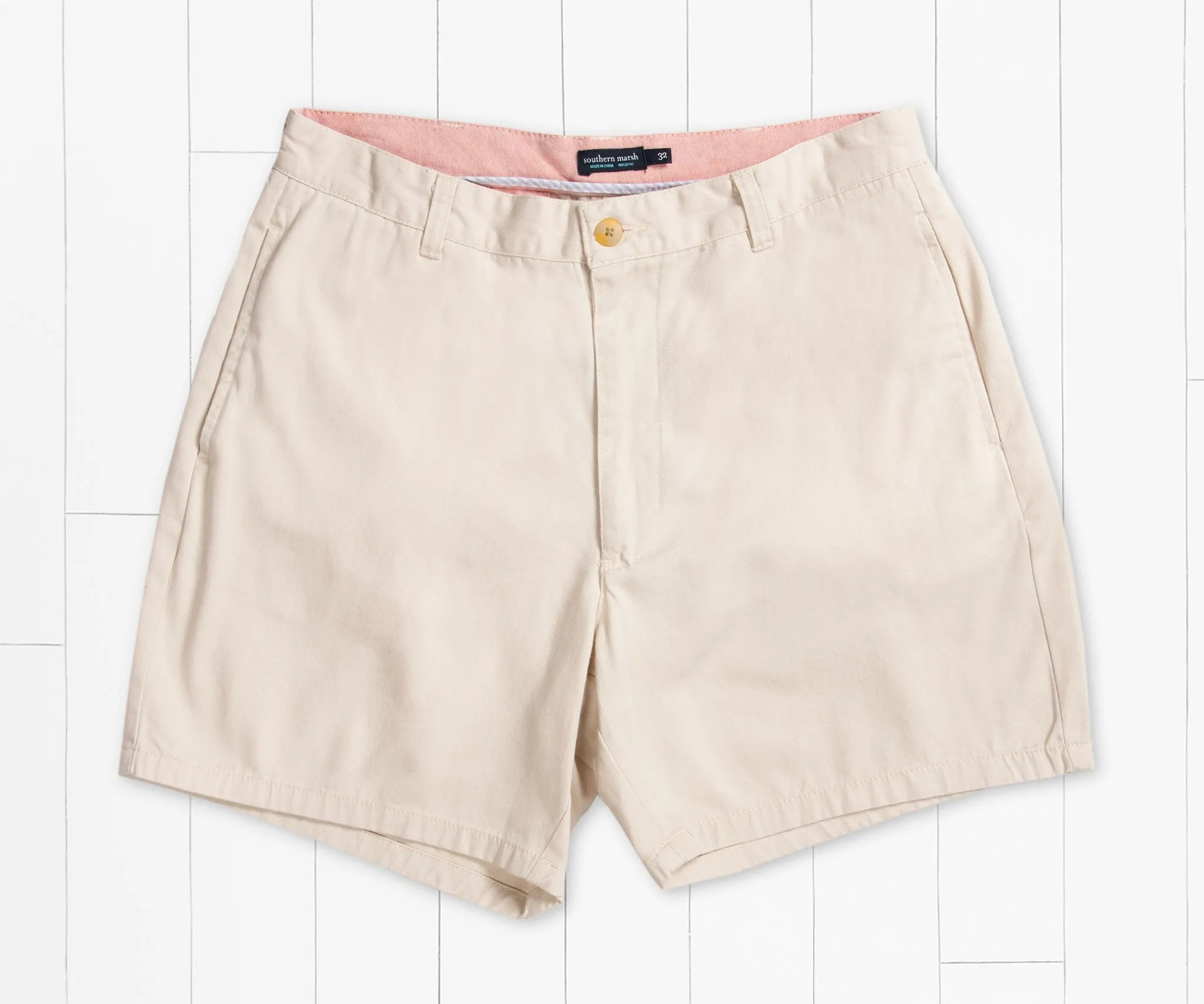 Southern Marsh 21 Regatta Short - 6in. Flat Front