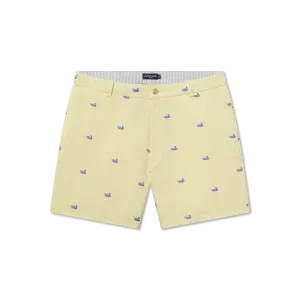 Southern Marsh 21 Regatta Short with Printed Ducks - 6in. Flat
