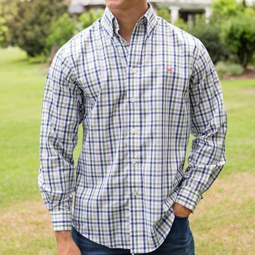Southern Marsh 21 Reynolds Gingham Dress Shirt