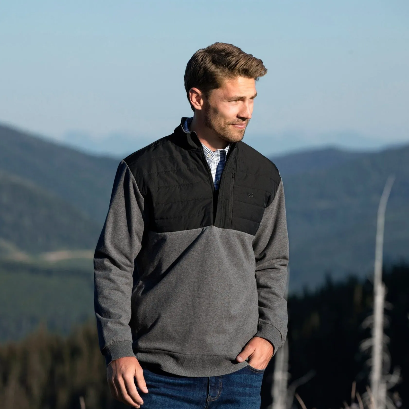 Southern Marsh 21 Richardson Stretch Heather Pullover