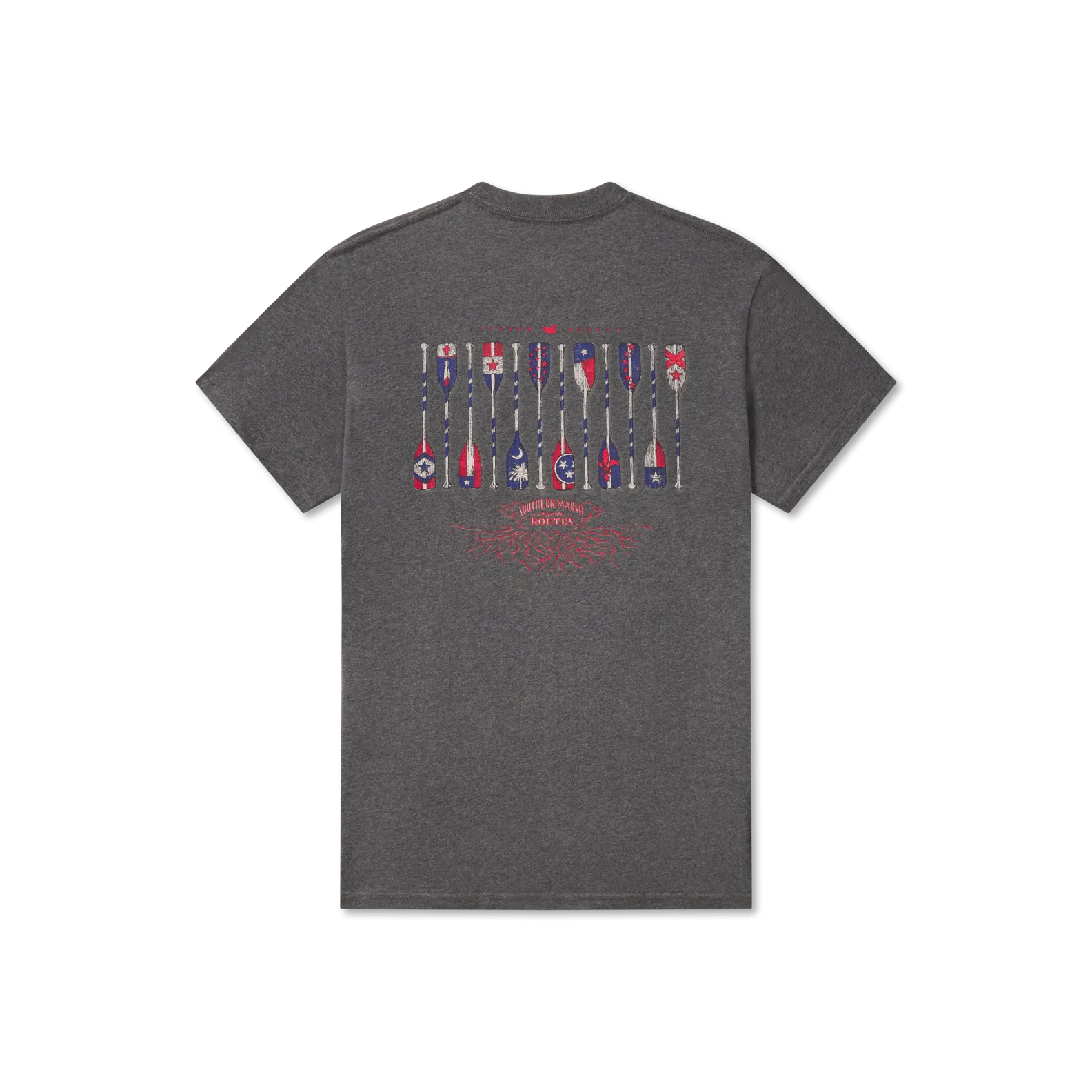 Southern Marsh 21 River Route Collection Tee - Paddles
