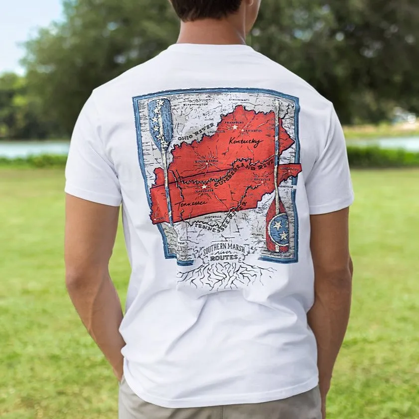 Southern Marsh 21 River Route Collection Tee - Tennessee & Kentucky