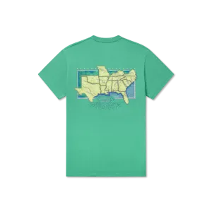 Southern Marsh 21 River Route Collection Tee - The South