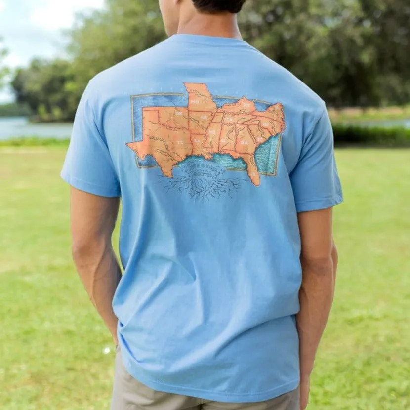 Southern Marsh 21 River Route Collection Tee - The South