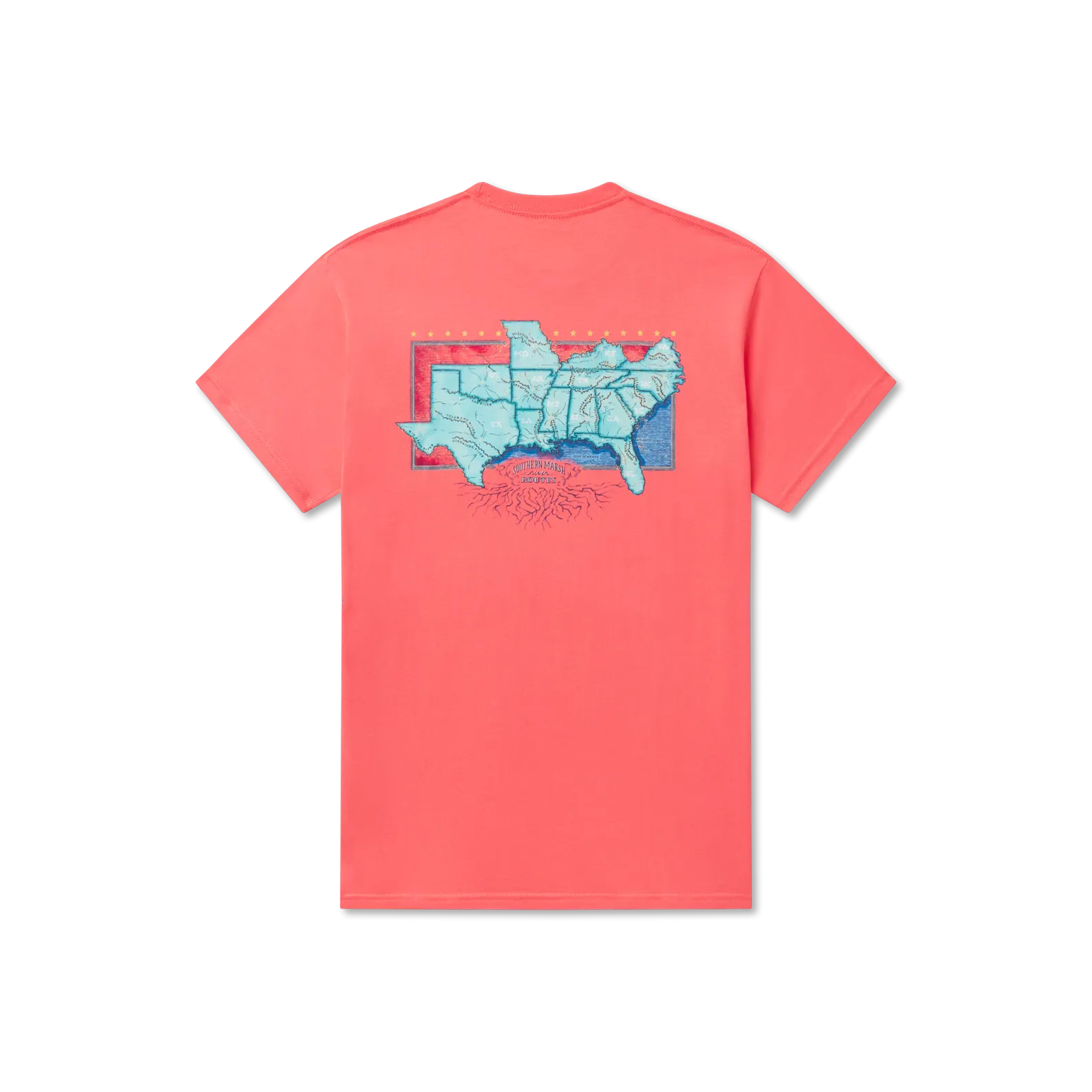 Southern Marsh 21 River Route Collection Tee - The South