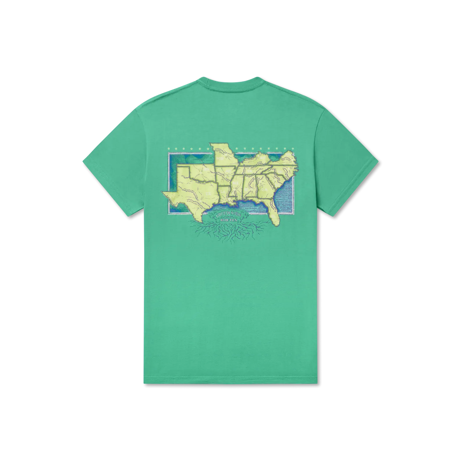 Southern Marsh 21 River Route Collection Tee - The South