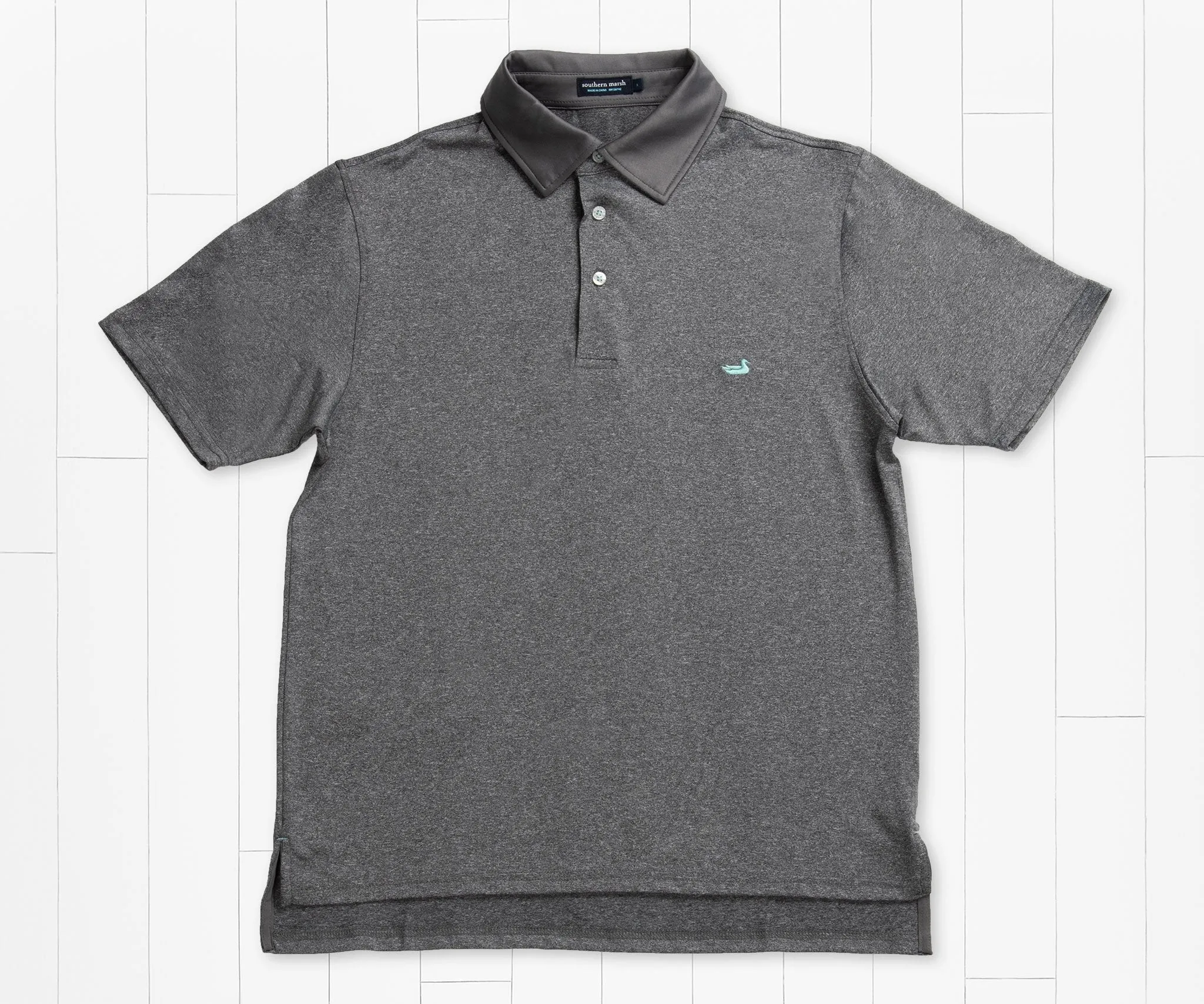 Southern Marsh 21 Rutledge Heather Performance Polo