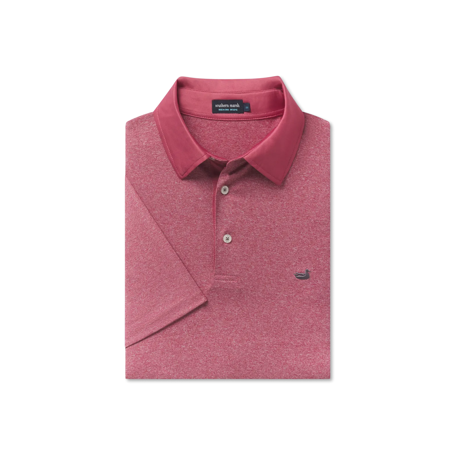 Southern Marsh 21 Rutledge Heather Performance Polo