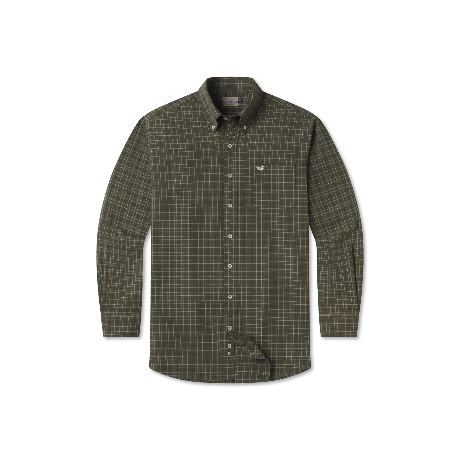 Southern Marsh 21 Sabine Washed Check Dress Shirt