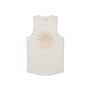 Southern Marsh 21 Sadie Vintage Rocker Tank - Sunset