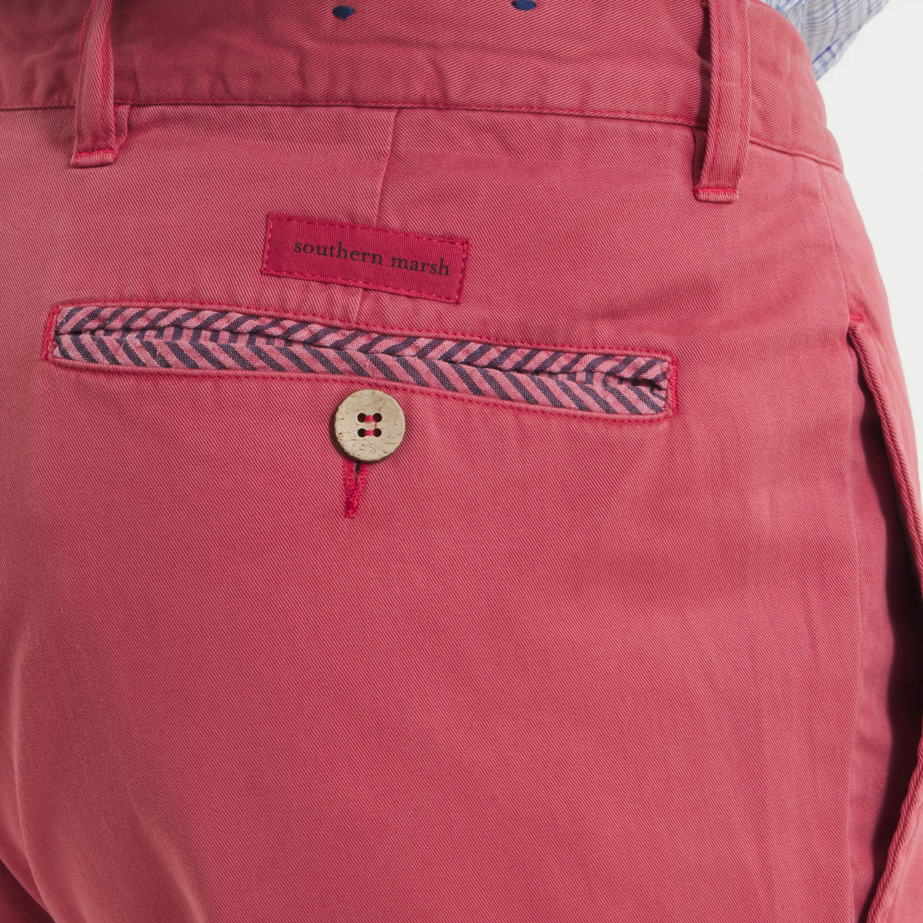 Southern Marsh 21 SEAWASH™ Grayton Twill Pant - Washed Red