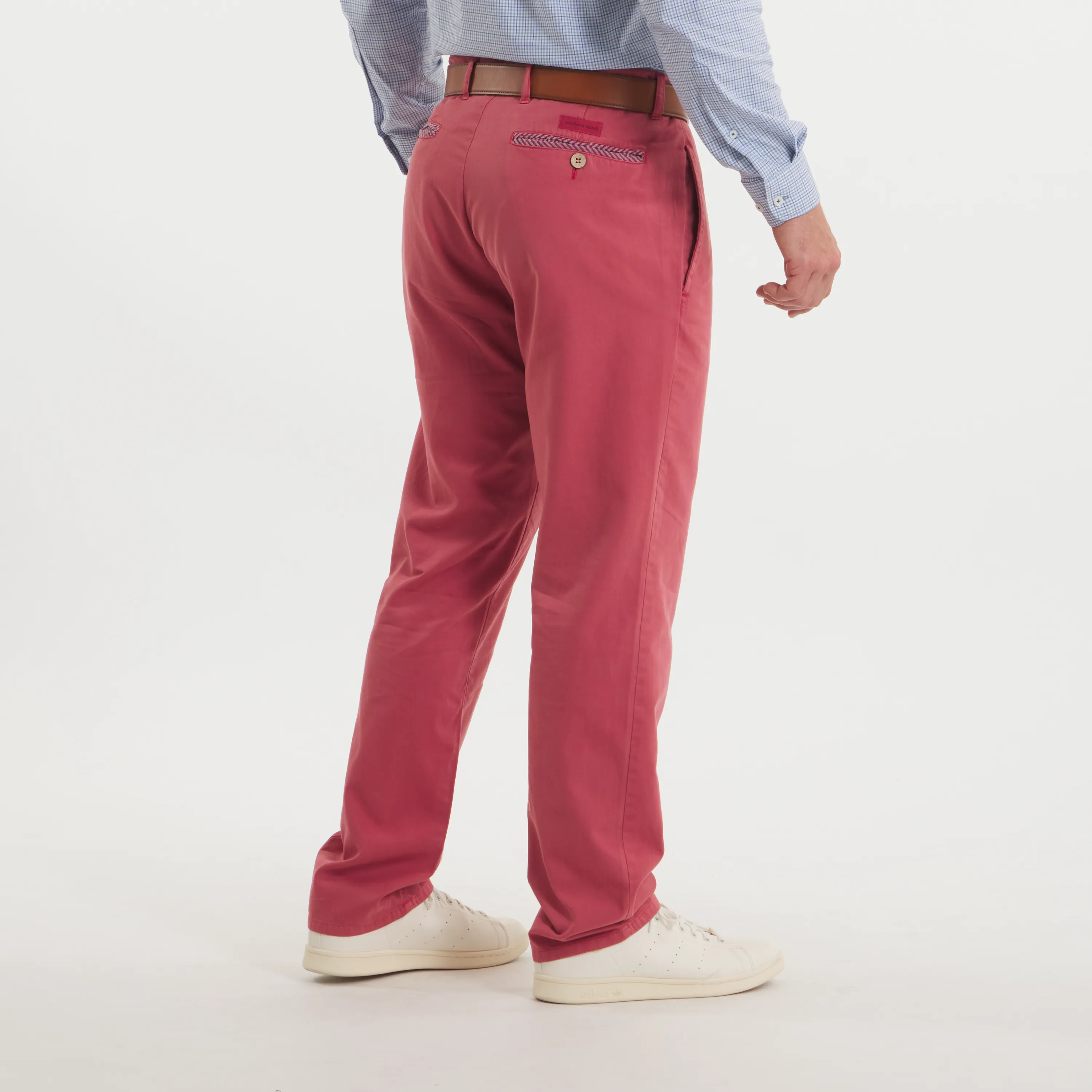 Southern Marsh 21 SEAWASH™ Grayton Twill Pant - Washed Red