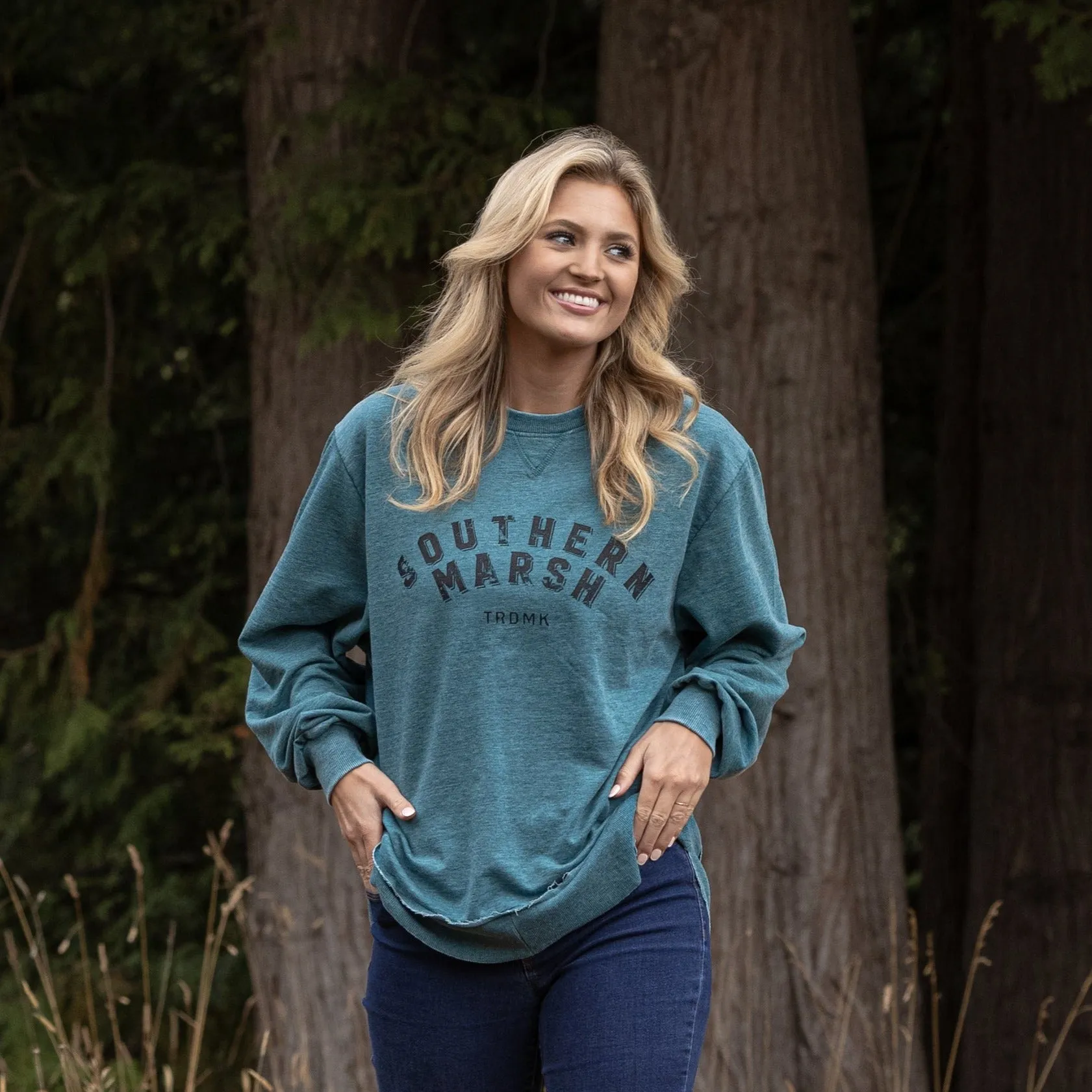 Southern Marsh 21 SEAWASH™ Rally Round Bottom Sweatshirt