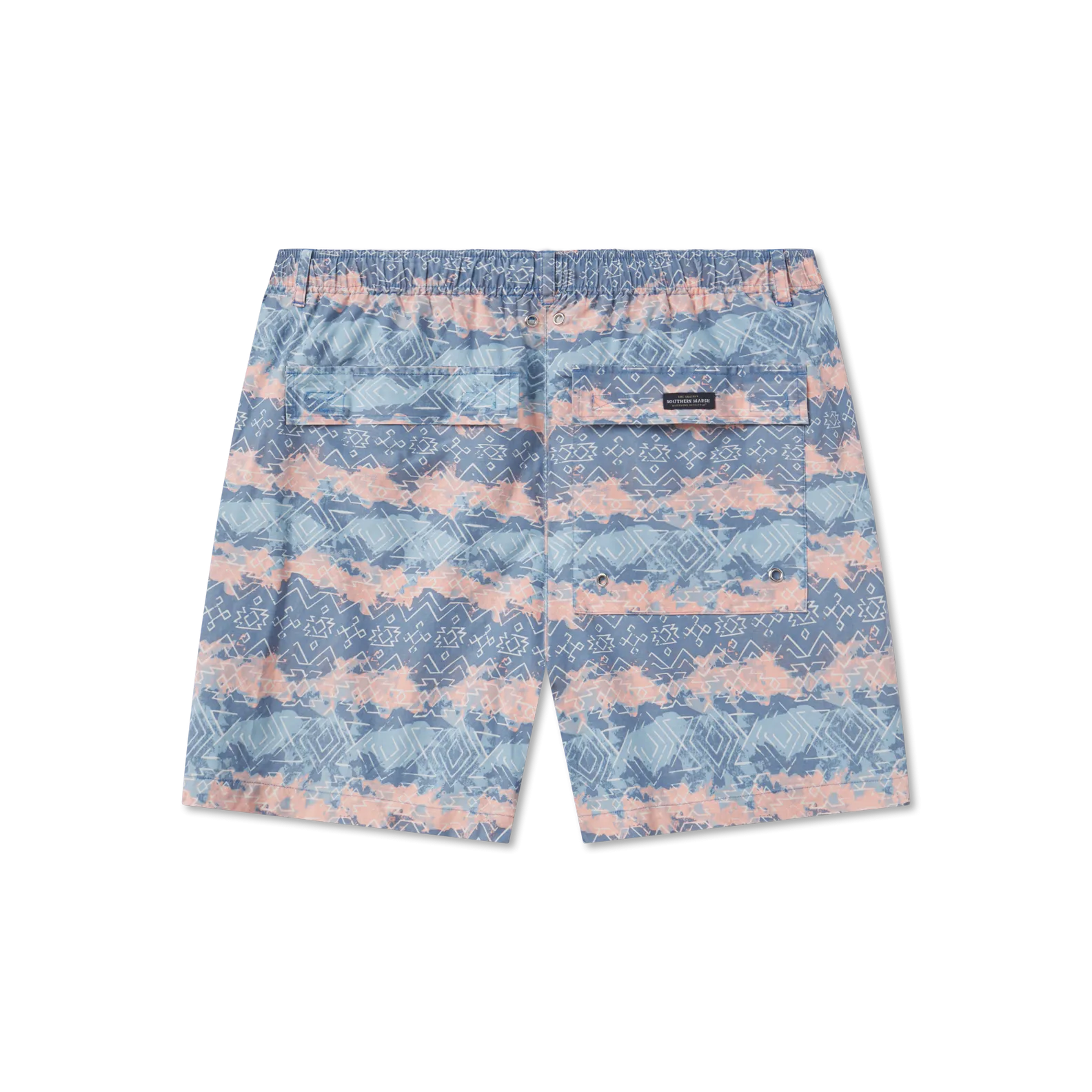Southern Marsh 21 SEAWASH™ Shoals Swim Trunk - Mayan Watercolor