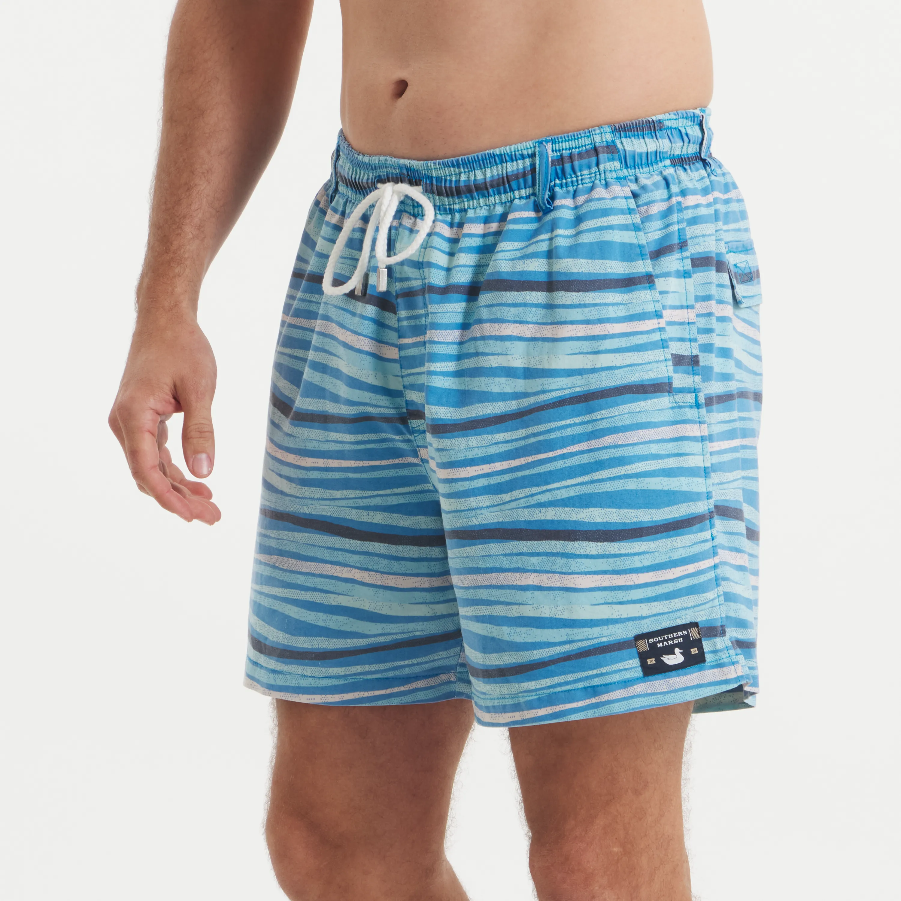 Southern Marsh 21 SEAWASH™ Shoals Swim Trunk - Waves
