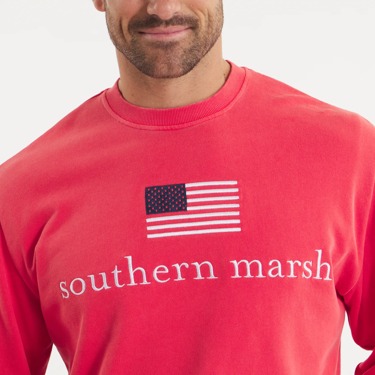Southern Marsh 21 SEAWASH™ Sweatshirt - American Flag
