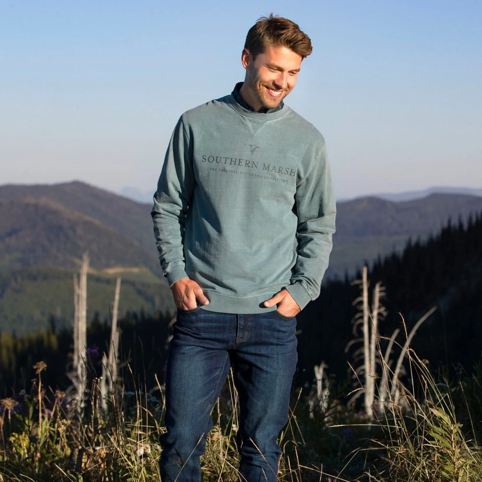 Southern Marsh 21 SEAWASH™ Sweatshirt - Inflight