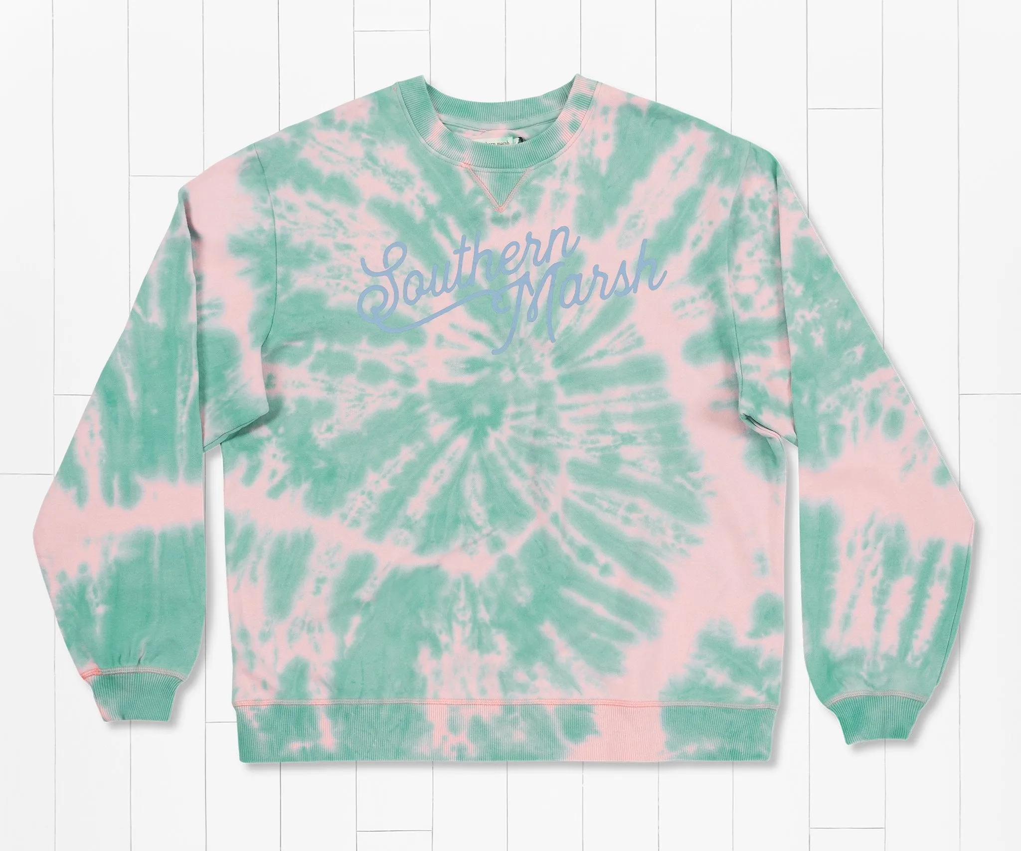 Southern Marsh 21 SEAWASH™ Sweatshirt - Tie-Dye Spiral