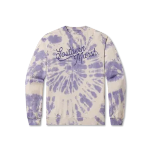 Southern Marsh 21 SEAWASH™ Sweatshirt - Tie-Dye Spiral