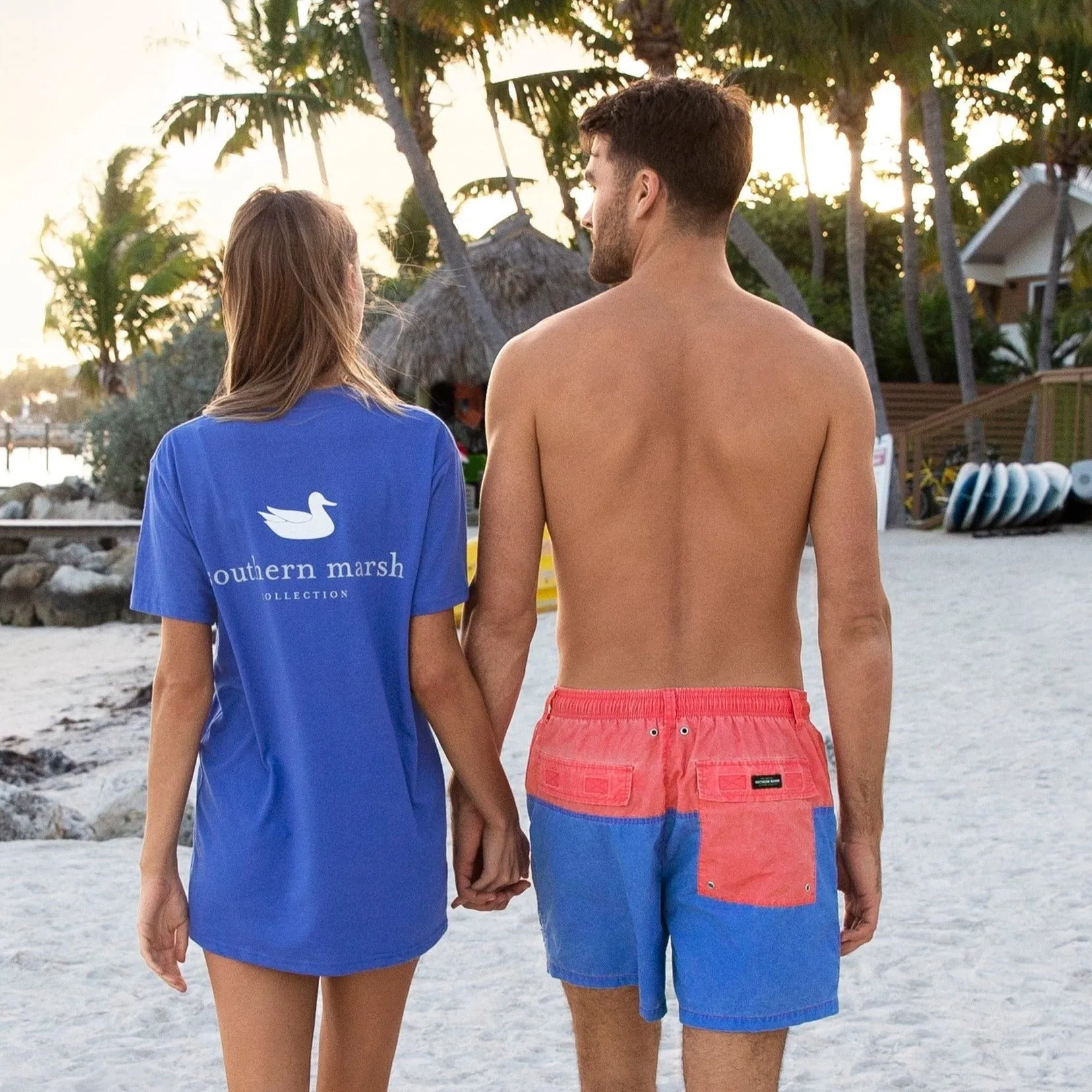 Southern Marsh 21 SEAWASH™ Swim Trunk - Color Block
