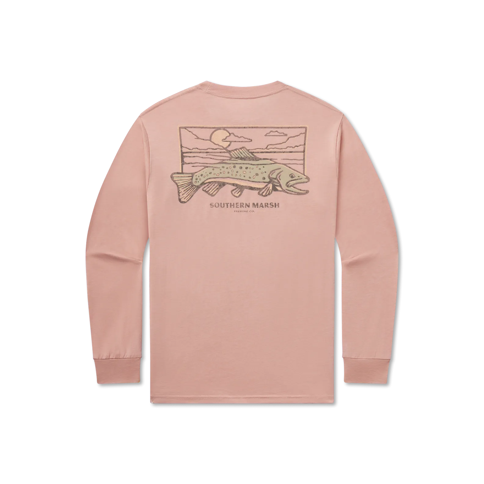 Southern Marsh 21 Seawash™ Tee - Brooke Trout - Long Sleeve