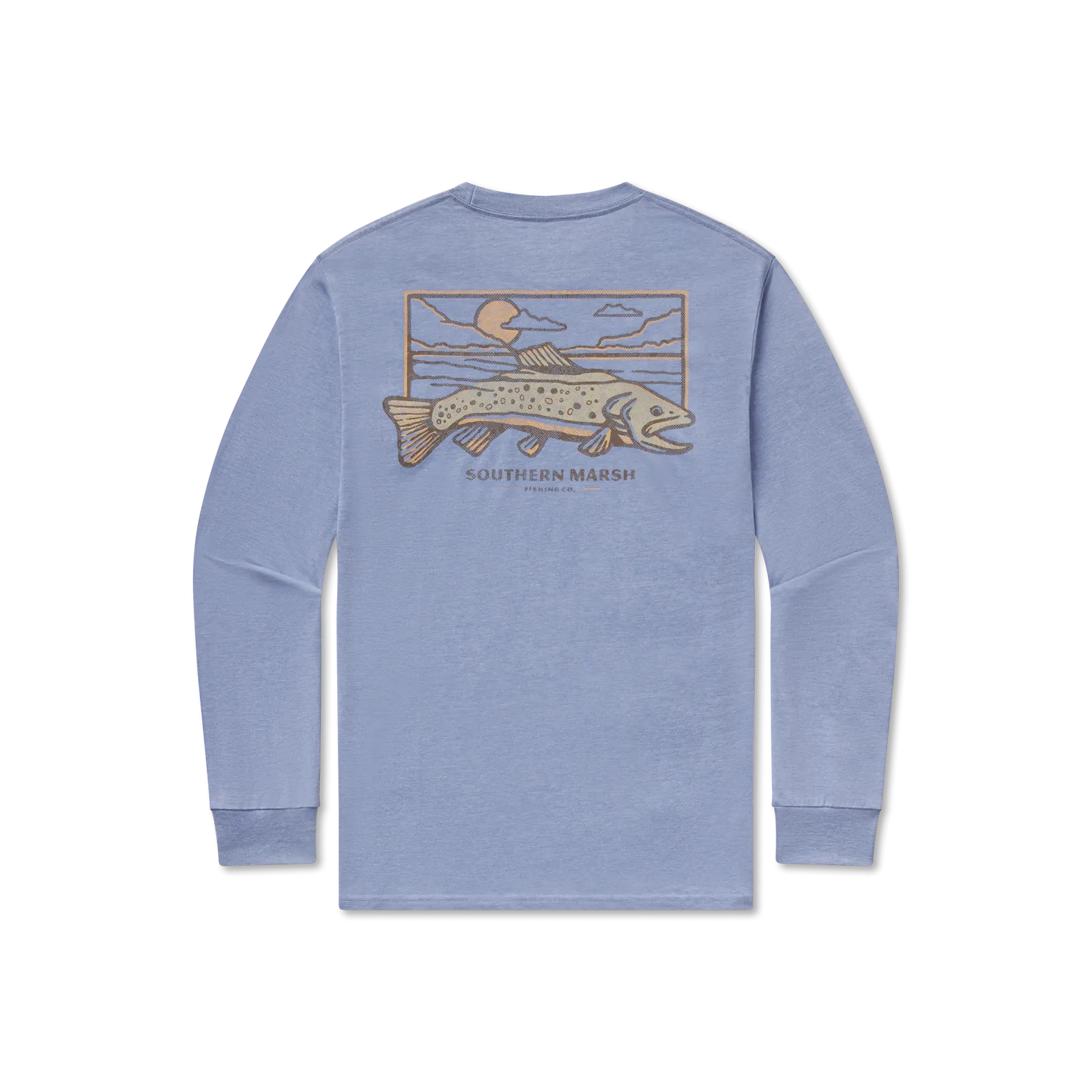 Southern Marsh 21 Seawash™ Tee - Brooke Trout - Long Sleeve