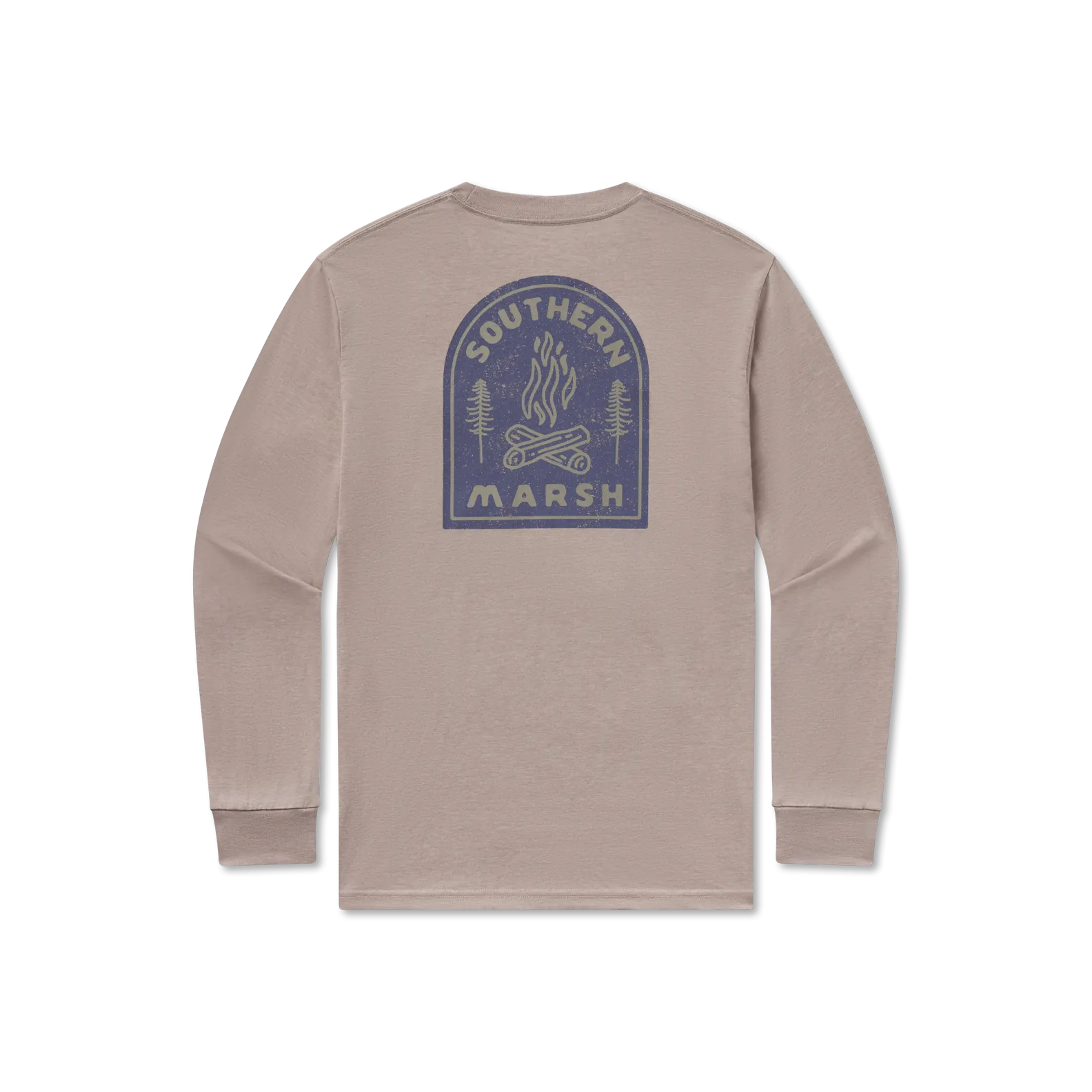 Southern Marsh 21 Seawash™ Tee - Campfire Badge - Long Sleeve
