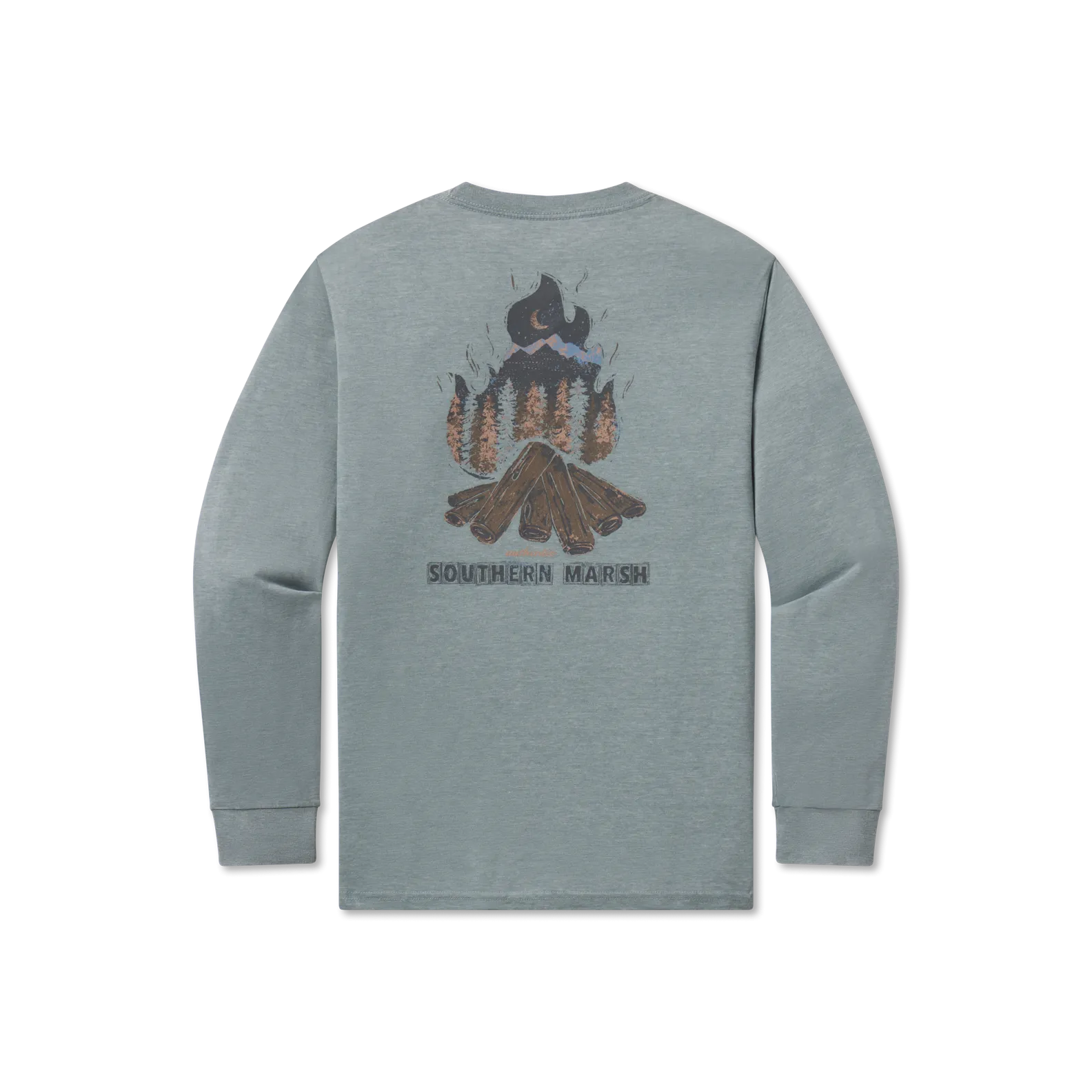 Southern Marsh 21 SEAWASH™ Tee -  Campfire - Long Sleeve