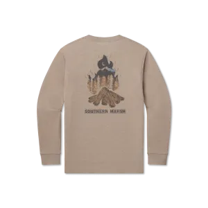 Southern Marsh 21 SEAWASH™ Tee -  Campfire - Long Sleeve