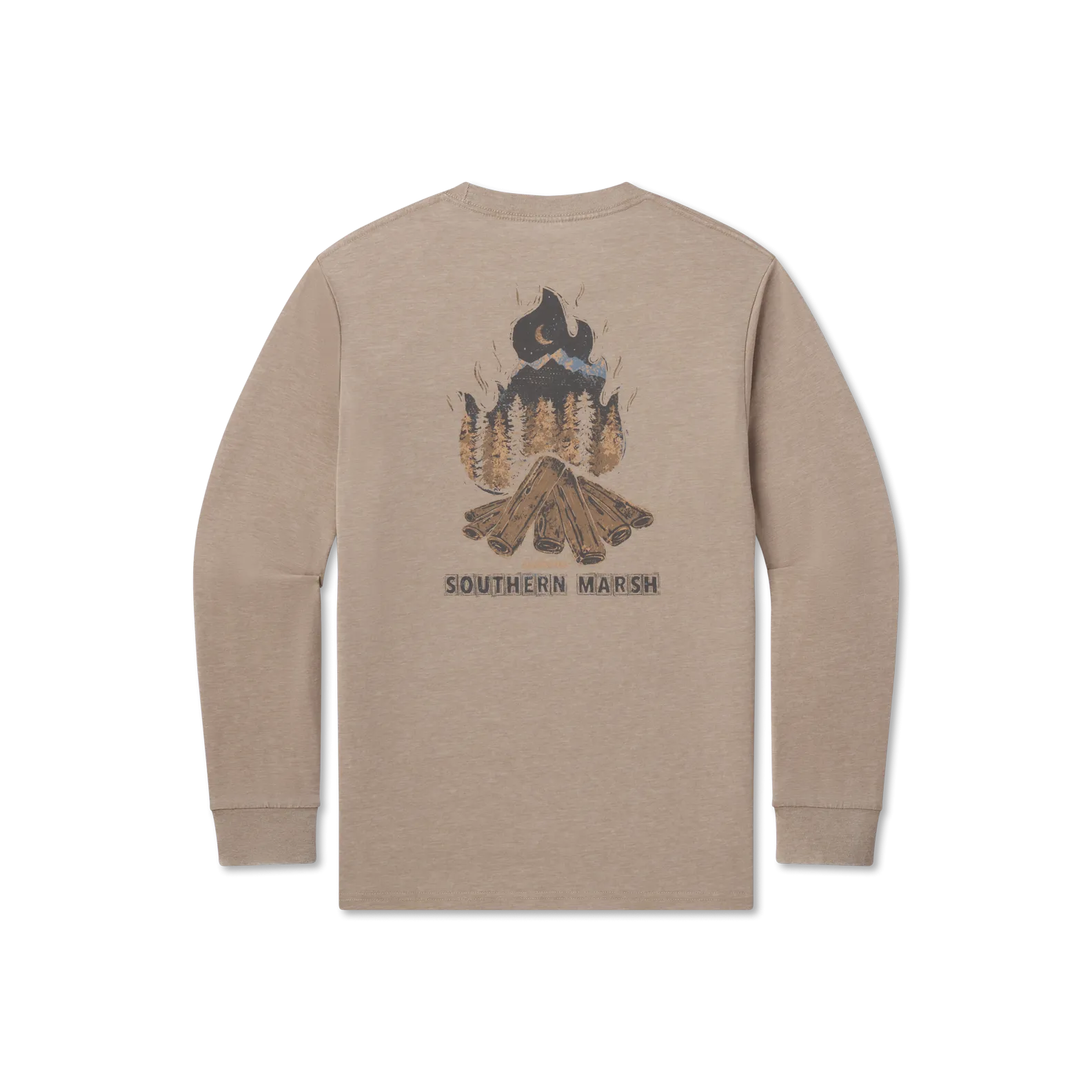 Southern Marsh 21 SEAWASH™ Tee -  Campfire - Long Sleeve