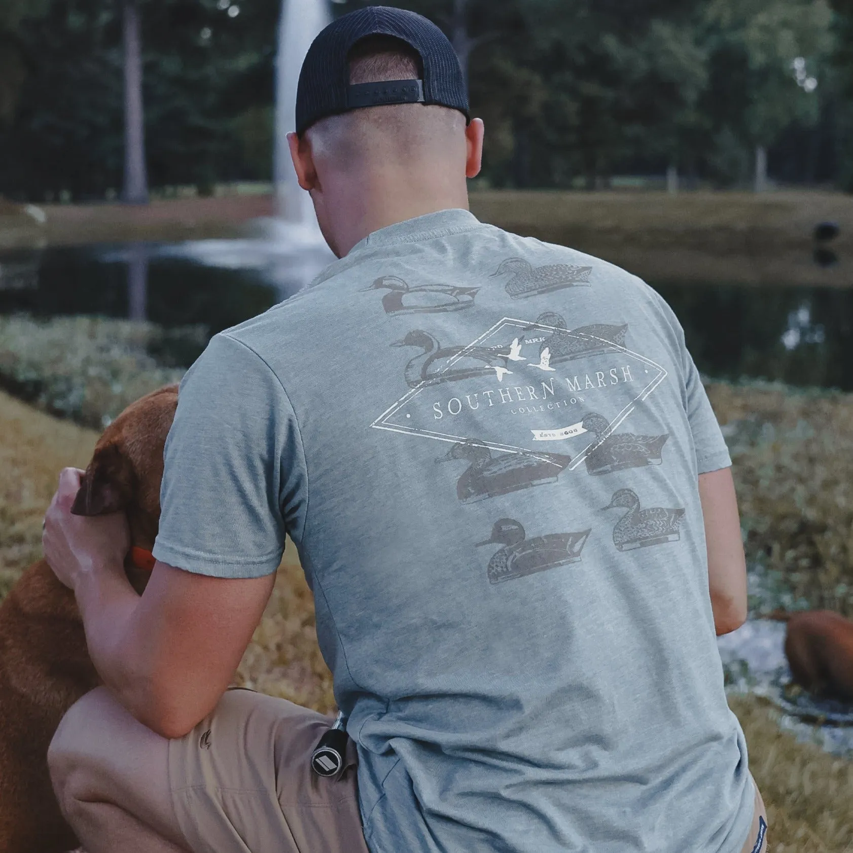 Southern Marsh 21 SEAWASH™ Tee - Decoy Stamp