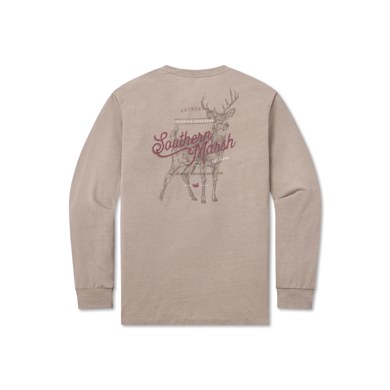 Southern Marsh 21 SEAWASH™ Tee - Deer - Long Sleeve