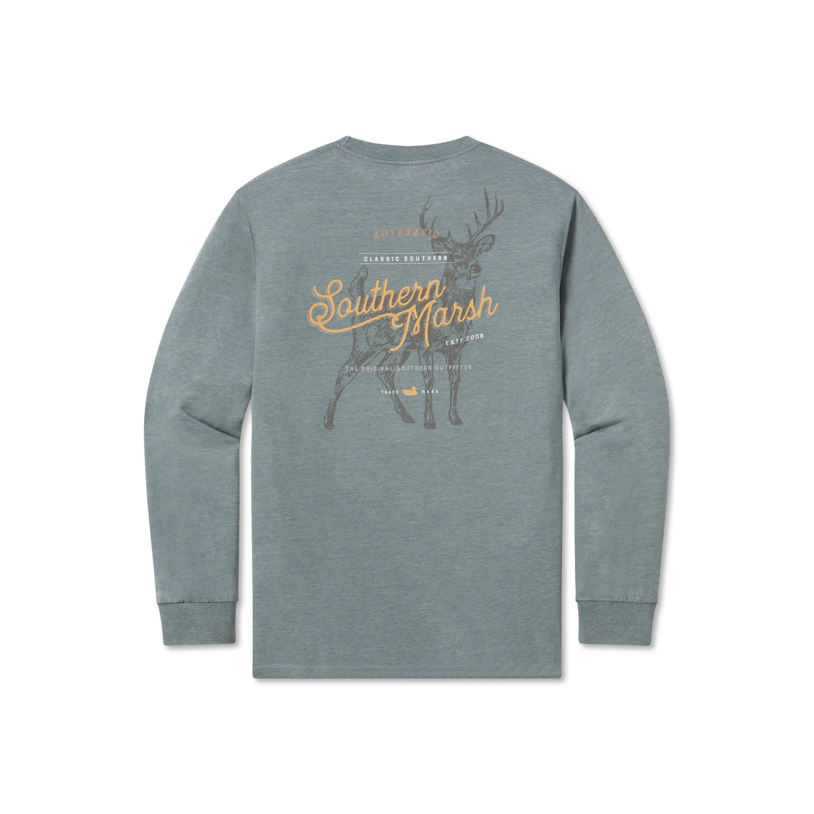 Southern Marsh 21 SEAWASH™ Tee - Deer - Long Sleeve