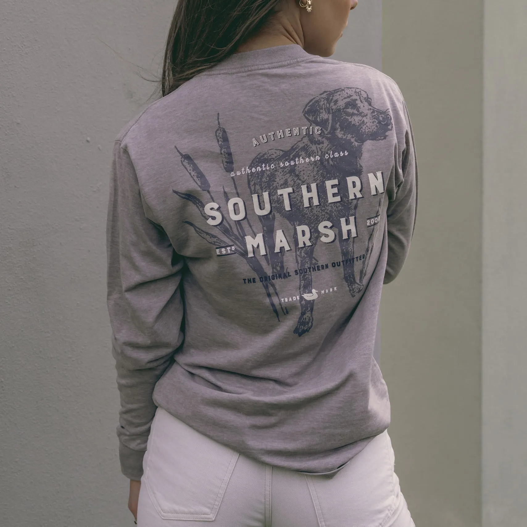 Southern Marsh 21 SEAWASH™ Tee - Dog - Long Sleeve