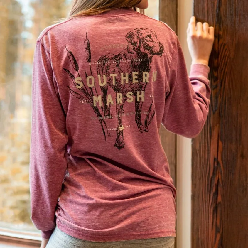 Southern Marsh 21 SEAWASH™ Tee - Dog - Long Sleeve