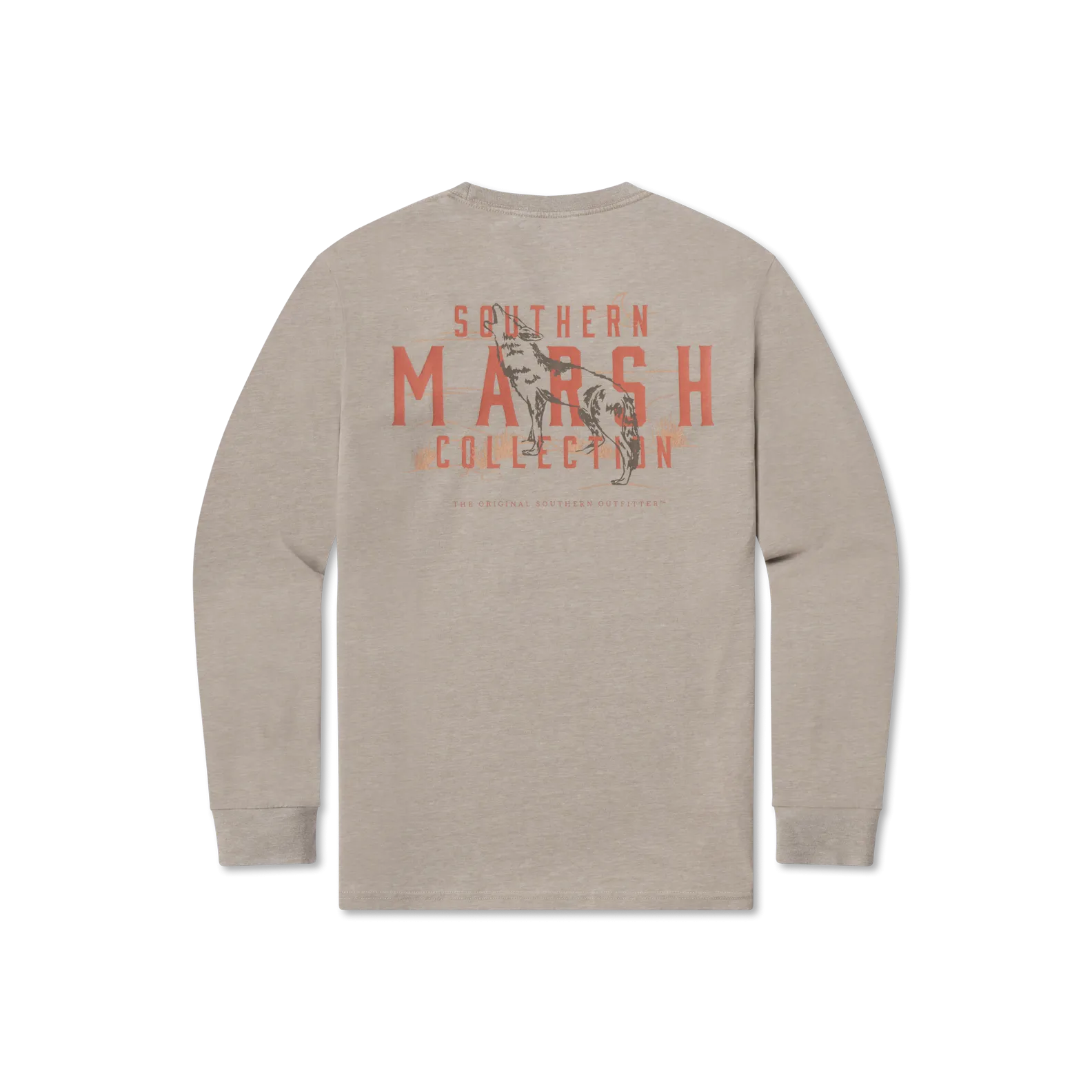 Southern Marsh 21 SEAWASH™ Tee - Etched Howl - Long Sleeve