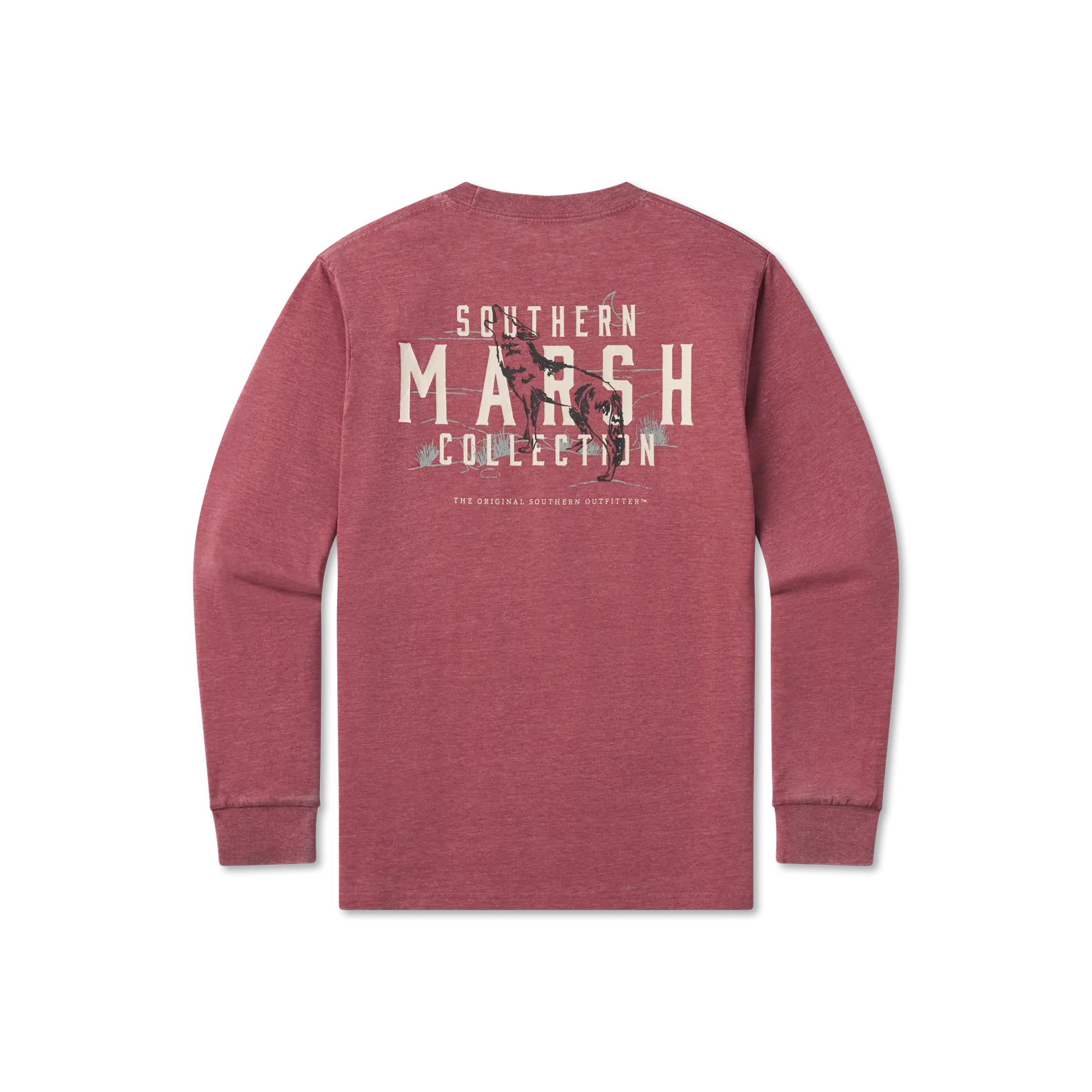 Southern Marsh 21 SEAWASH™ Tee - Etched Howl - Long Sleeve