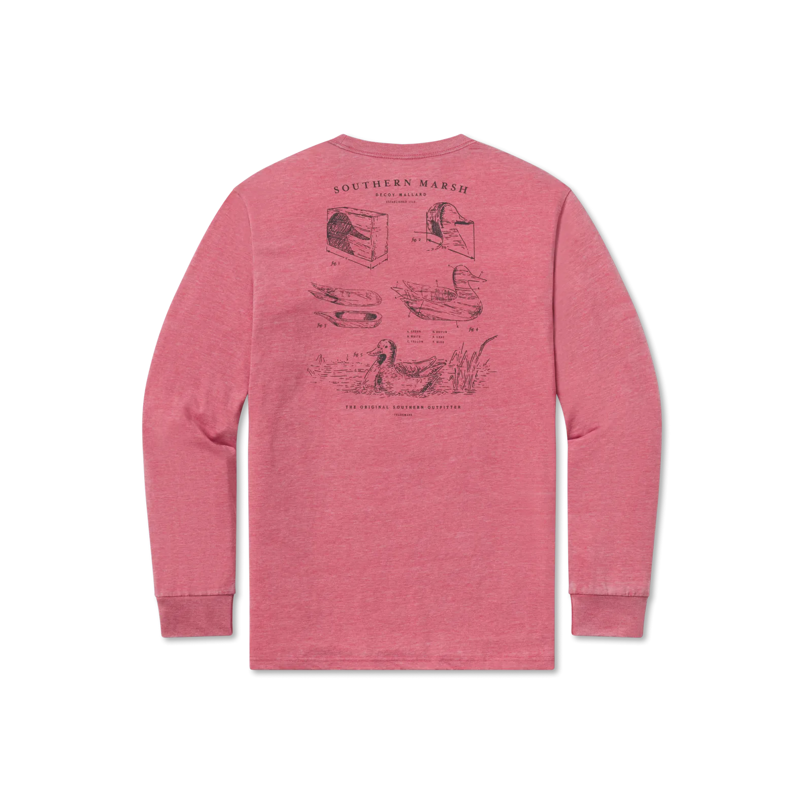 Southern Marsh 21 SEAWASH™ Tee - Mallard in the Making - Long Sleeve